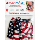 AmeriMask American Flag Face Mask Multicolored 1 pk