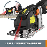 Worx 3-3/8 in. Corded Compact Circular Saw