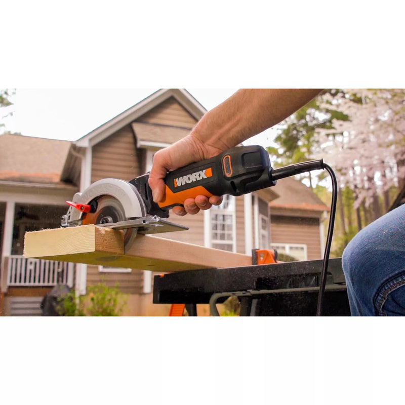 Worx 4.5 amps 4-1/2 in. Corded Compact Circular Saw