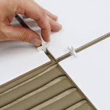 QEP 1/4 in. H X 0.12 in. W Plastic Tile Spacer 200 pc