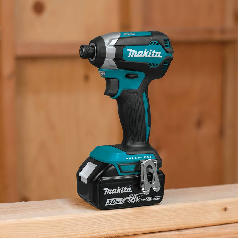 Makita 18V LXT 1/4 in. Cordless Brushless Impact Driver Kit (Battery & Charger)