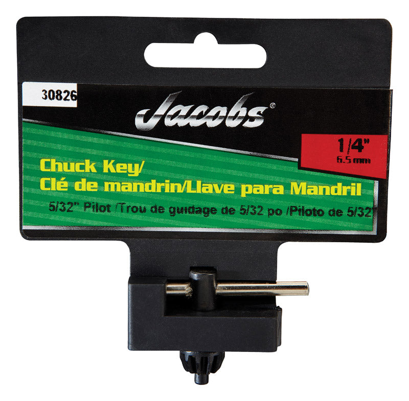 CHUCK KEY 1/4-5/32 PLT