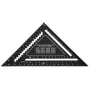 Johnson Johnny Square 12 in. L Aluminum Professional Easy-Read Rafter Square