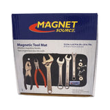 Magnet Source 12-1/2 in. L X 6.75 in. W Black Magnetic Tool Mat 19 lb. pull