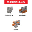 Diablo SPEEDemon 3/4 in. X 12 in. L Carbide Tipped Red Granite Hammer Drill Bit Round Shank 1 pk