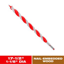 Diablo Dura-Tip 1-1/8 in. D X 17.5 in. L Auger Bit High Speed Steel 1 pc