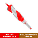 Diablo Dura-Tip 1-1/2 in. D X 7.5 in. L Auger Bit High Speed Steel 1 pc