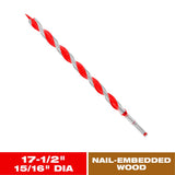 Diablo Dura-Tip 15/16 in. D X 17.5 in. L Auger Bit High Speed Steel 1 pc