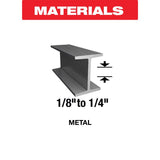 Diablo 3-5/8 in. Bi-Metal T-Shank Thick Metal Jig Saw Blade 12 TPI 5 pk