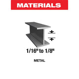Diablo 3-5/8 in. Bi-Metal T-Shank Medium Metal Jig Saw Blade 21 TPI 5 pk