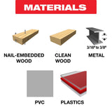 Diablo 5-1/4 in. Bi-Metal T-Shank General Purpose Jig Saw Blade 5/10 TPI 5 pk