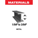 Diablo 3-5/8 in. Bi-Metal T-Shank Thin Metal Jig Saw Blade 30 TPI 5 pk