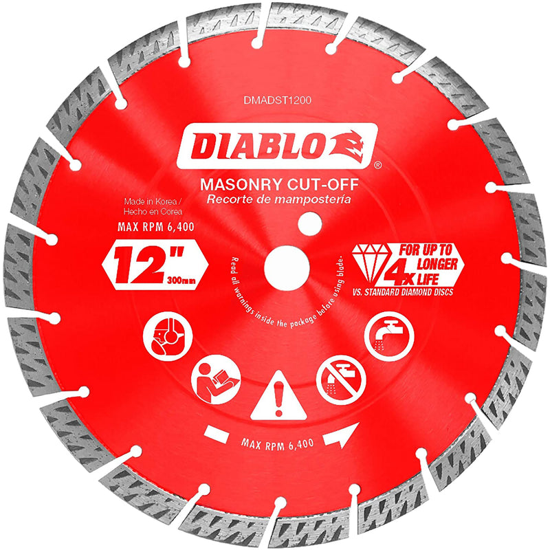 MASNRY DISC DMND TR 12"