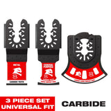 Diablo Carbide Oscillating Blade Set General Purpose Cuts 3 pc