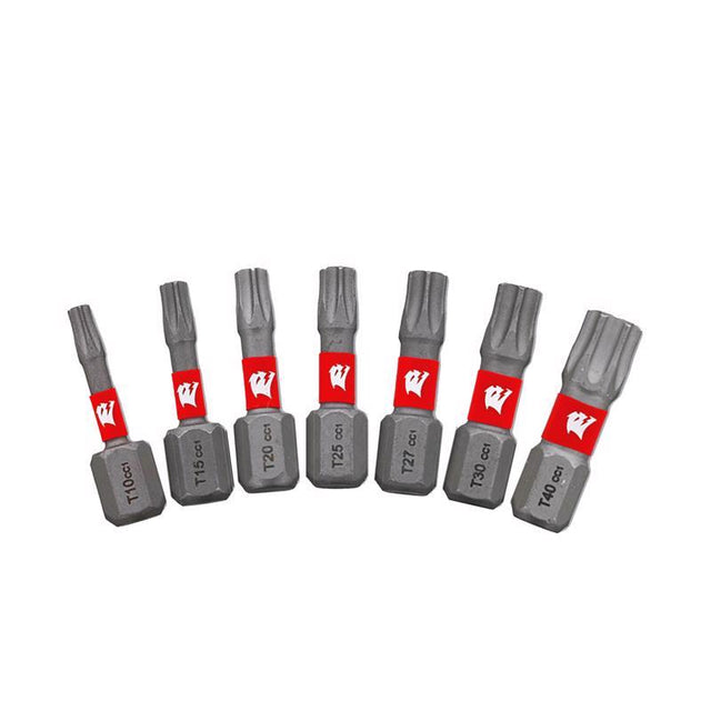 DRIVE BIT SET TORX 7PC