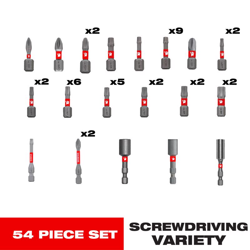 DRIVE BIT SET BO 54PC