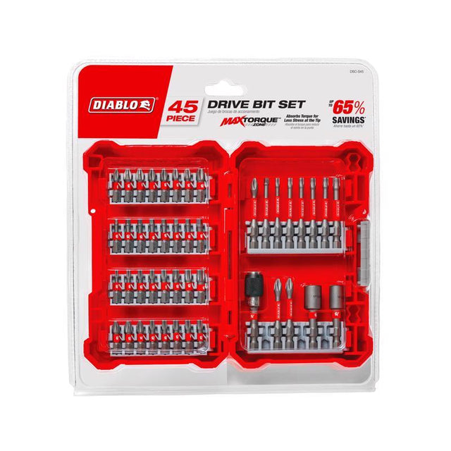 DRIVE BIT SET BO 45PC