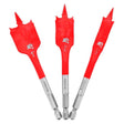 SD SPADE BIT SET 4"L 3PC