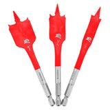 SD SPADE BIT SET 4"L 3PC