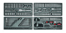Craftsman 1/4, 3/8 and 1/2 in. drive Metric and SAE 6 and 12 Point Mechanic's Tool Set 308 pc