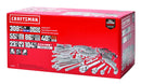 Craftsman 1/4, 3/8 and 1/2 in. drive Metric and SAE 6 and 12 Point Mechanic's Tool Set 308 pc