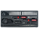 Craftsman 1/4, 3/8 and 1/2 in. drive Metric and SAE 6 and 12 Point Mechanic's Tool Set 308 pc