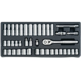 Craftsman 1/4, 3/8 and 1/2 in. drive Metric and SAE 6 and 12 Point Mechanic's Tool Set 308 pc