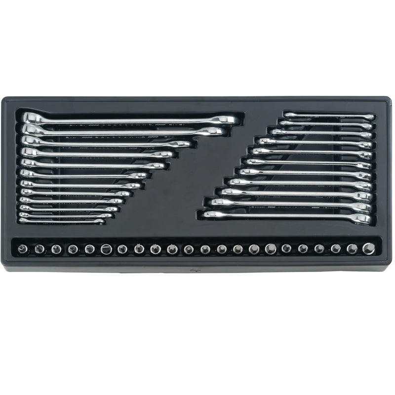 Craftsman 1/4, 3/8 and 1/2 in. drive Metric and SAE 6 and 12 Point Mechanic's Tool Set 308 pc