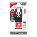 Diablo 1-1/4 in. X 1-1/4 in. W Carbide Oscillating Blade Metal 3 pk