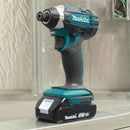 Makita 18V LXT Cordless Brushed 2 Tool Combo Kit