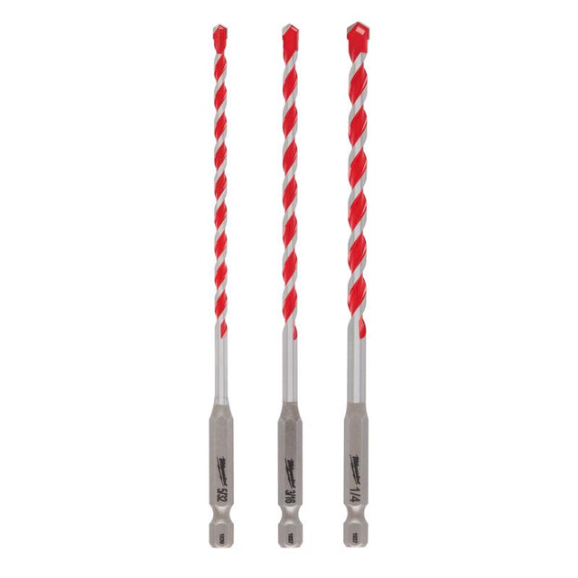 SHCKWV HMR BIT SET 6"3PC