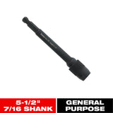 Diablo 5-1/2 in. L X 7/16 in. D Hole Saw Extension