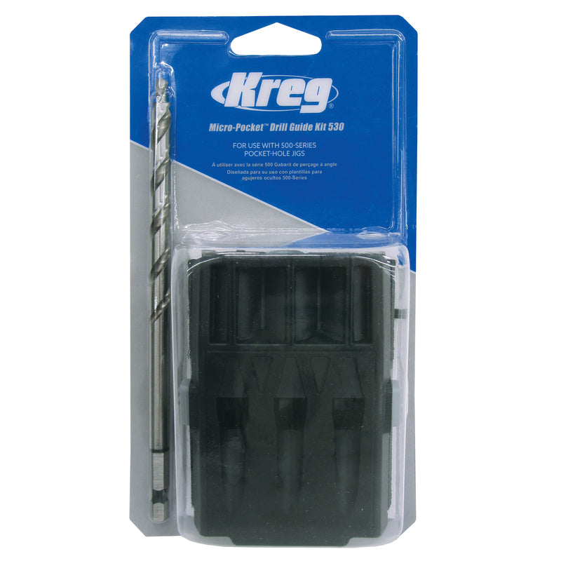 Kreg 530 Micro-Pocket Drill Guide Kit 1 in. 4 pc