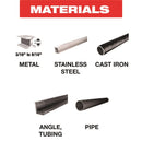 Diablo Steel Demon Amped 6 in. Carbide Tipped Thick Metal Reciprocating Saw Blade 6/9 TPI 3 pk