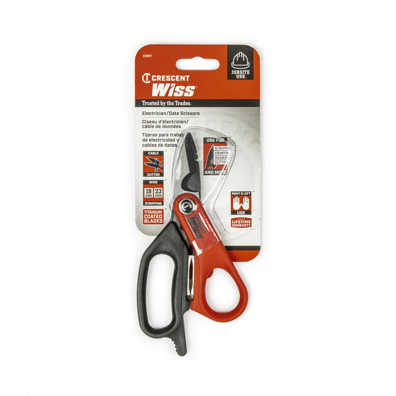 Crescent Wiss 6 in. Steel Serrated Data Shears 1 pc