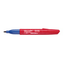 Milwaukee INKZALL Blue Fine Tip Permanent Marker 1 pk