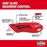 Milwaukee 5 in. Sliding Compact Utility Knife Red