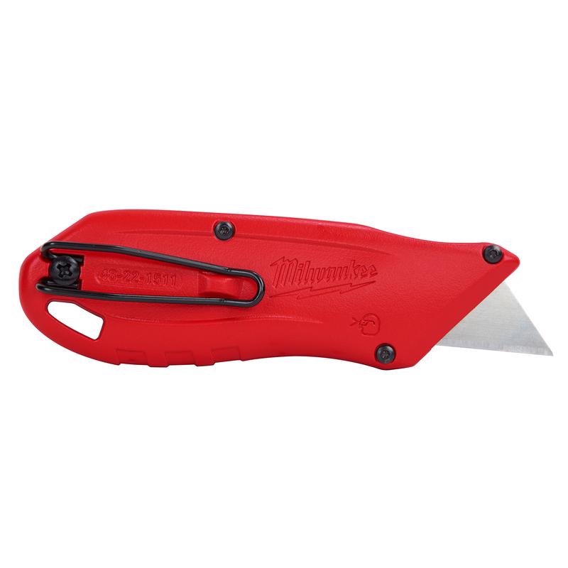 Milwaukee 5 in. Sliding Compact Utility Knife Red