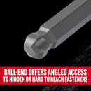 Craftsman V-Series X-Tract Technology Metric L-Handle Ball End Hex Key Set 9 pc