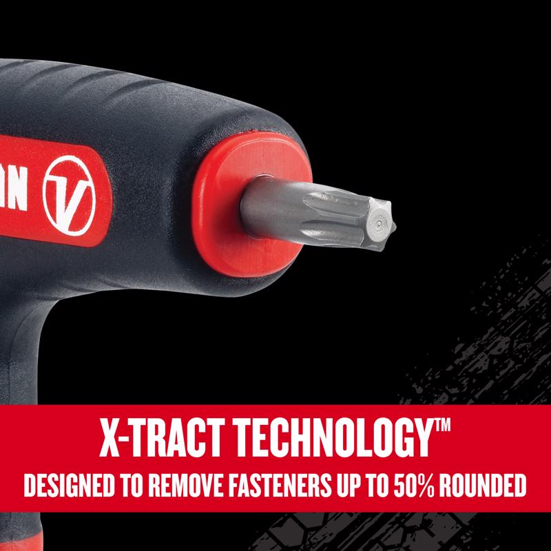 Craftsman V-Series X-Tract Technology Torx T-Handle Screwdriver Set 7 pc
