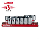 Craftsman V-Series 3/8 in. drive Metric 6 Point Socket Set 12 pc