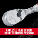 Craftsman V-Series 1/4 in. drive Comfort Grip Ratchet 80 teeth