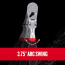 Craftsman V-Series 3/8 in. drive Comfort Grip Flex Head Ratchet 96 teeth