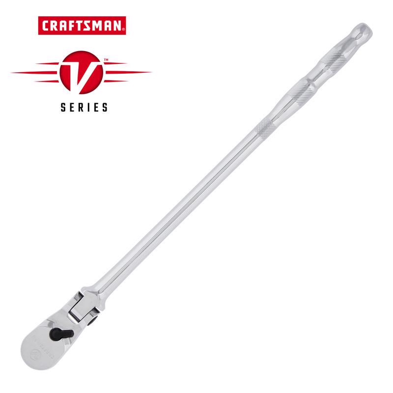 Craftsman V-Series 3/8 in. drive Long Flex Head Ratchet 96 teeth