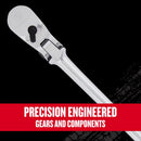 Craftsman V-Series 3/8 in. drive Long Flex Head Ratchet 96 teeth