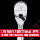 Craftsman V-Series 1/4 and 3/8 in. drive Ratchet Set