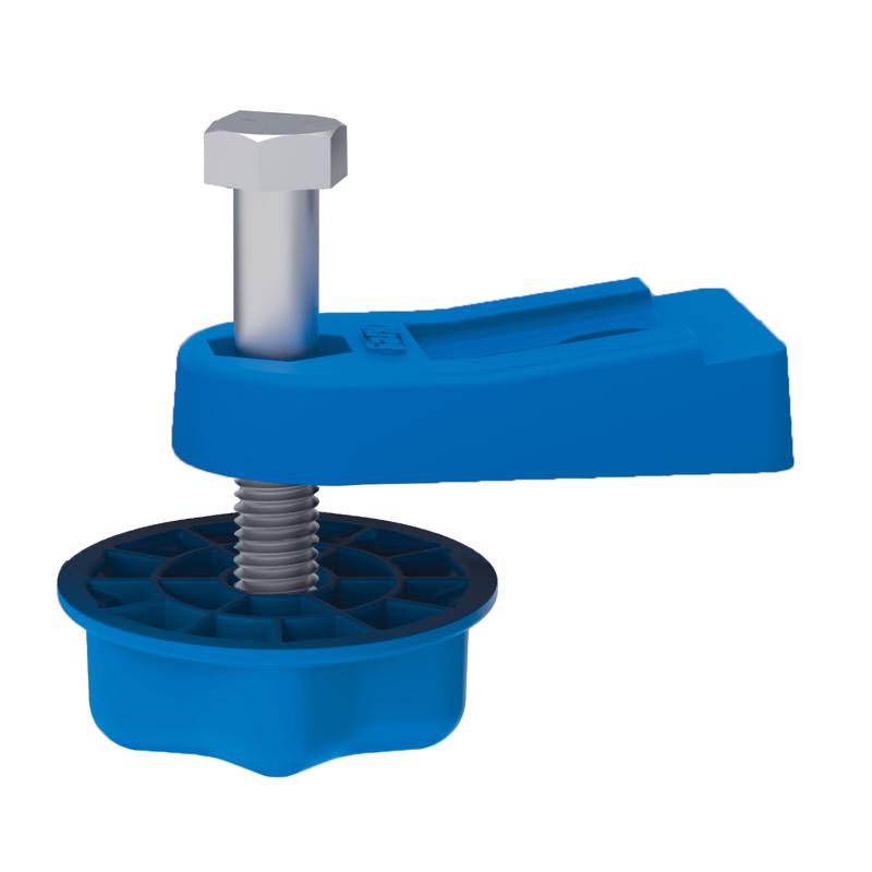 BENCH CLAMP BASE BLUE