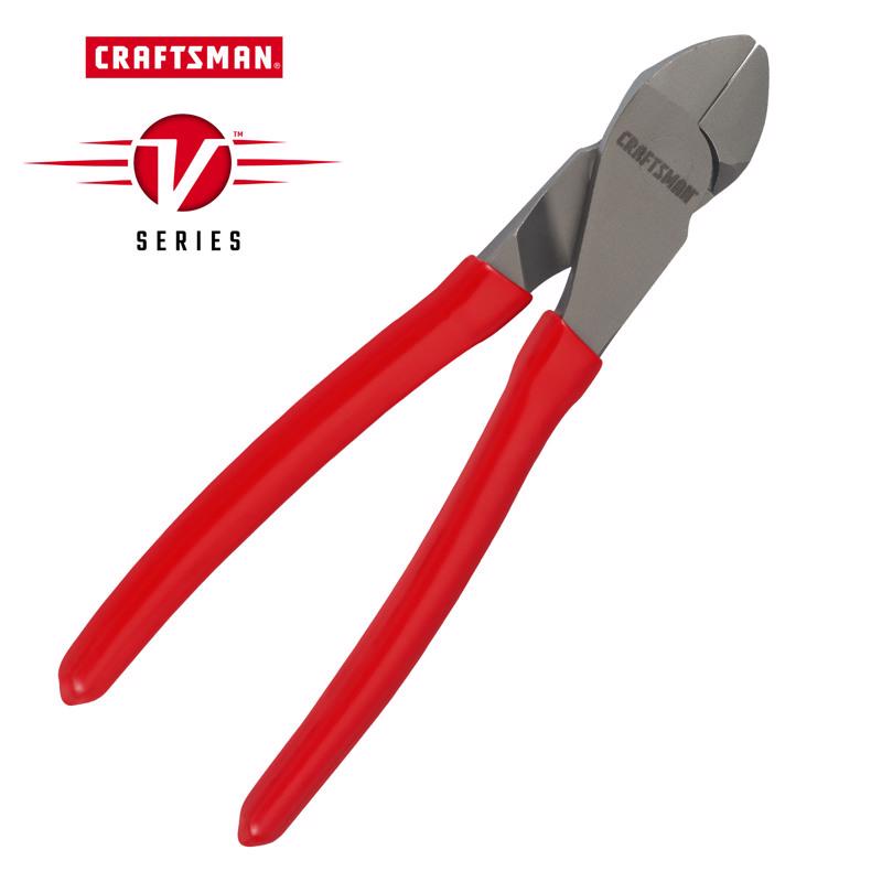 Craftsman V-Series 7 in. Carbon Steel Diagonal Pliers Flush Cutter 1 pk