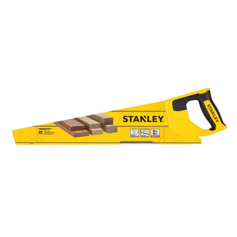 Stanley Tradecut 20 in. Panel Saw 8 TPI 1 pc