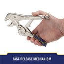 Irwin Vise-Grip 10 in. Metal Fast Release Straight Jaw Locking Pliers